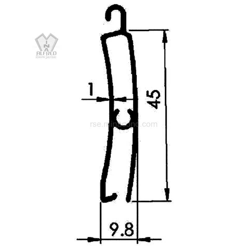 شريحة حماية سيكيورتى 45 مم - الصورة 2