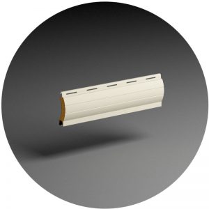 Aluminum Shutter slats Hard foam 43mm