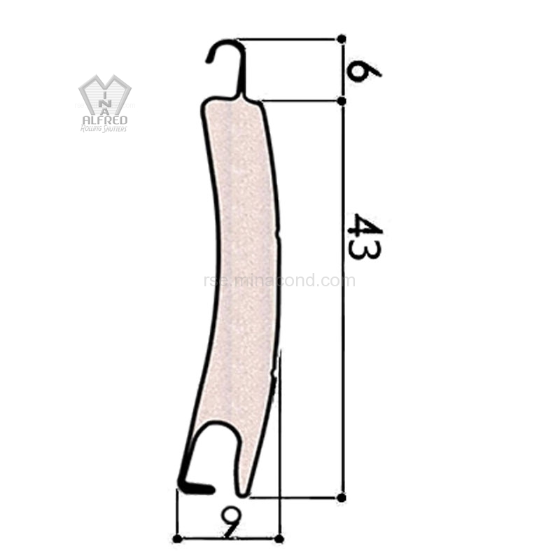 شريحة الالومنيوم كثافة عالية 43 مم - الصورة 2